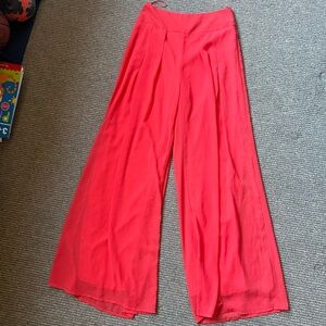 *3/$10* Coral Wide Leg Loose Business Work Pants
